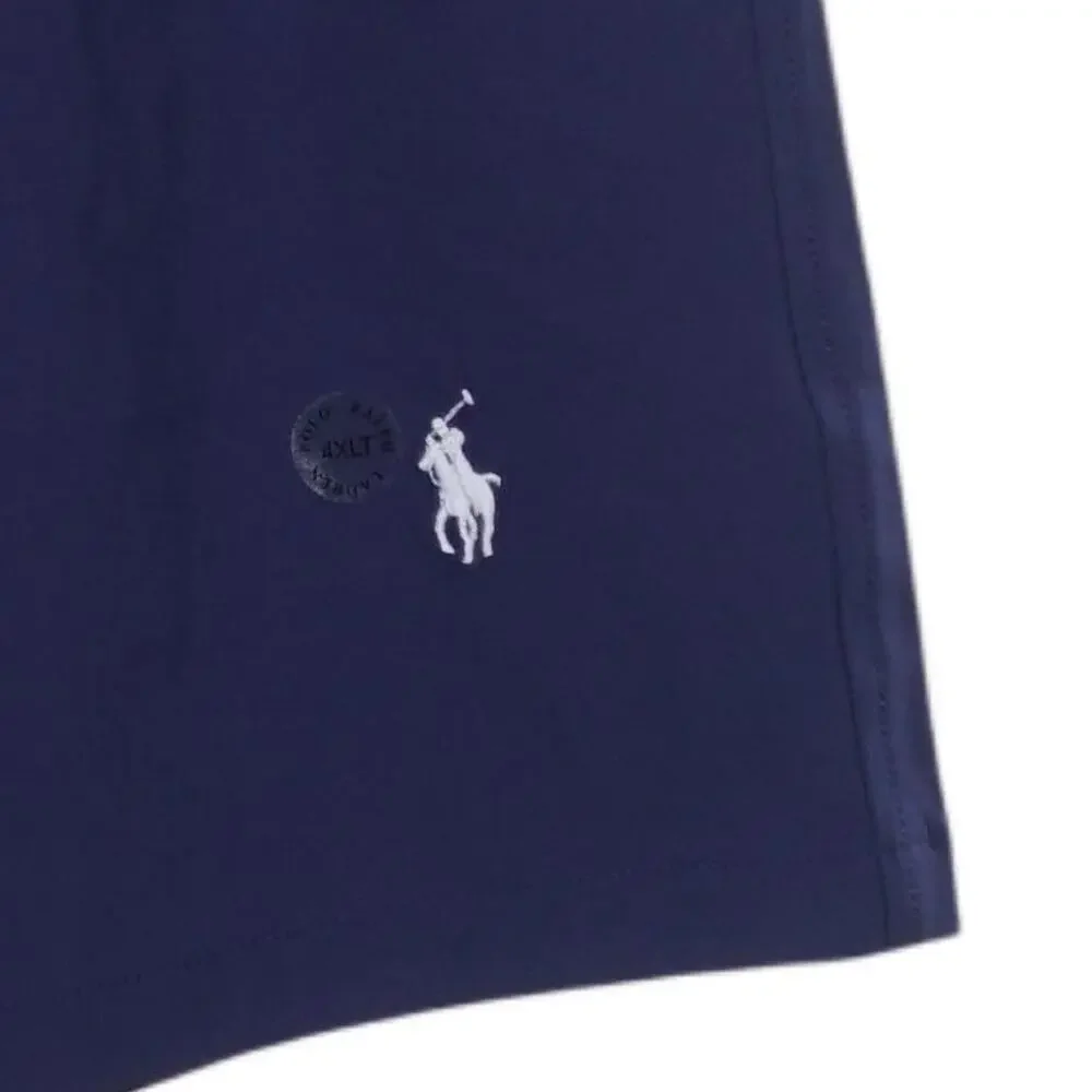NWOT Polo Ralph Lauren Traveler Swim Trunks 4XLT Blue Pony Pockets Lined Shorts